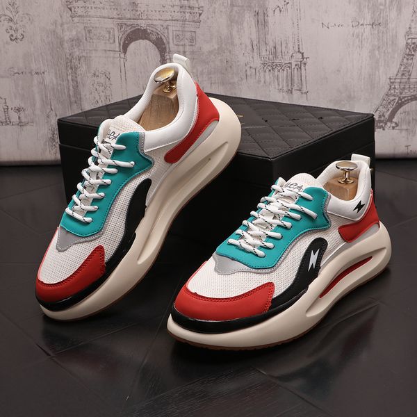 luxury mens shoes mens walk loafers thick bottom printed stylist designer shoes splicing printing ventilate heighten shoes low cut loafers 3, Black
luxury mens shoes mens walk loafers thick bottom printed stylist designer shoes splicing printing ventilate heighten shoes low cut loafers 3, Black