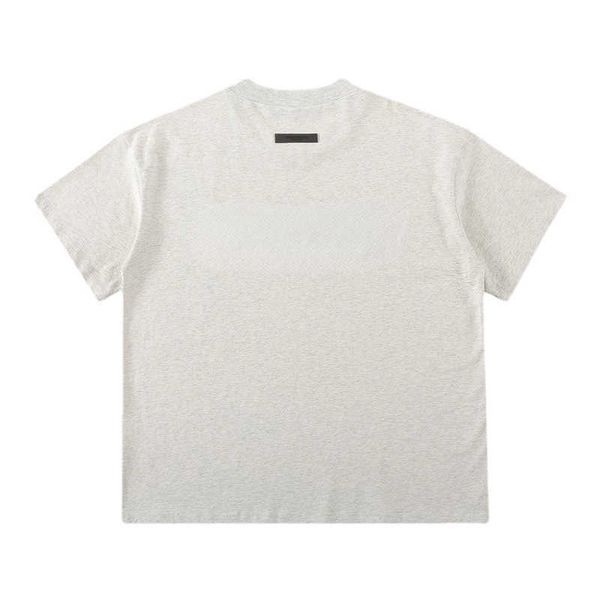 2023 short-sleeved double-thread lovers t-shirt letter flocking printing men's and women's large version, White;black
2023 short-sleeved double-thread lovers t-shirt letter flocking printing men's and women's large version, White;black