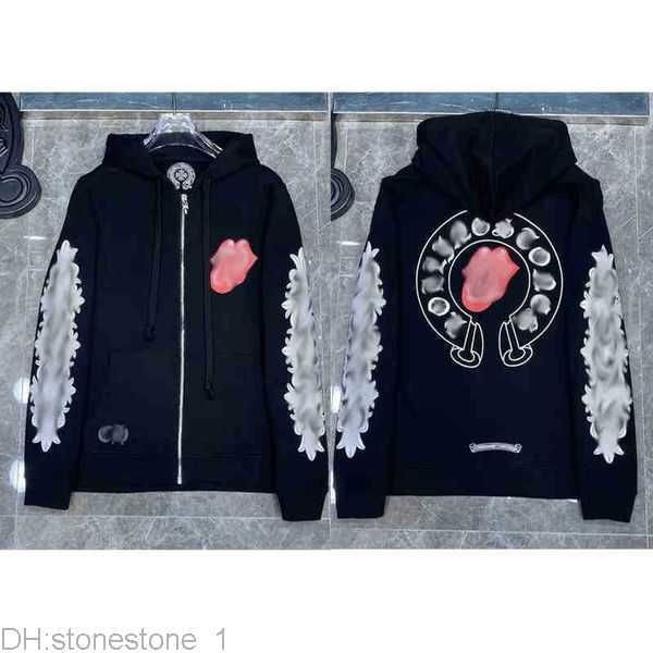 luxury classic men's heart sweatshirts brand ch designer chromes hoodie fashion men women horseshoe sanskrit loose zipper jacket pullov, Black
luxury classic men's heart sweatshirts brand ch designer chromes hoodie fashion men women horseshoe sanskrit loose zipper jacket pullov, Black