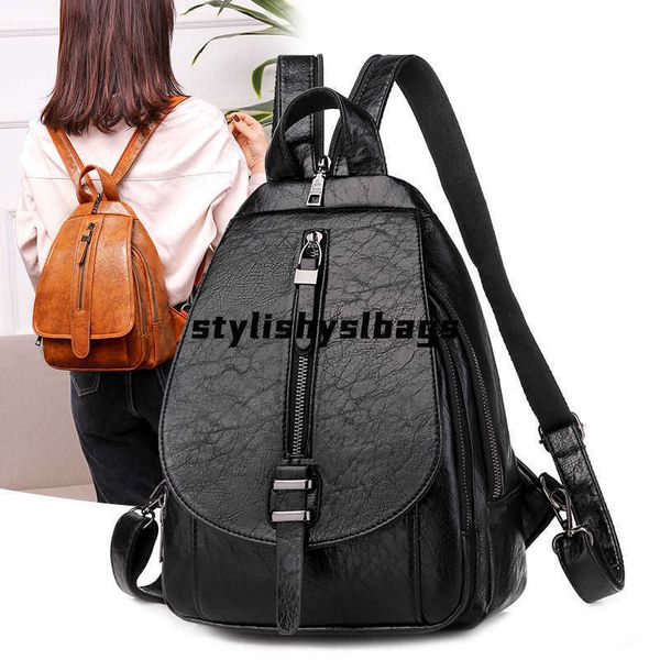 backpack 2022 new women backpack for ladies travel back bag chest shoulder bag casual black leather female backbag mochila 020823h
backpack 2022 new women backpack for ladies travel back bag chest shoulder bag casual black leather female backbag mochila 020823h