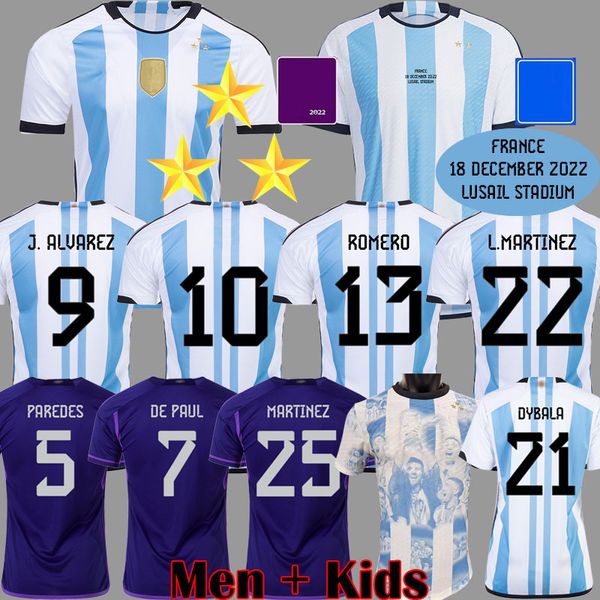 argentina 3 stars soccer jerseys fans player version 2022 champions finals special martinez maradona de paul football shirt 22 23 men women, Black;yellow
argentina 3 stars soccer jerseys fans player version 2022 champions finals special martinez maradona de paul football shirt 22 23 men women, Black;yellow
