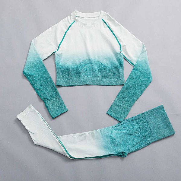 nxy yoga outfits 23 pieces ombre women sportswear fitness suit seamless workout sport outfit crop with leggings clothing set 220523, White
nxy yoga outfits 23 pieces ombre women sportswear fitness suit seamless workout sport outfit crop with leggings clothing set 220523, White
