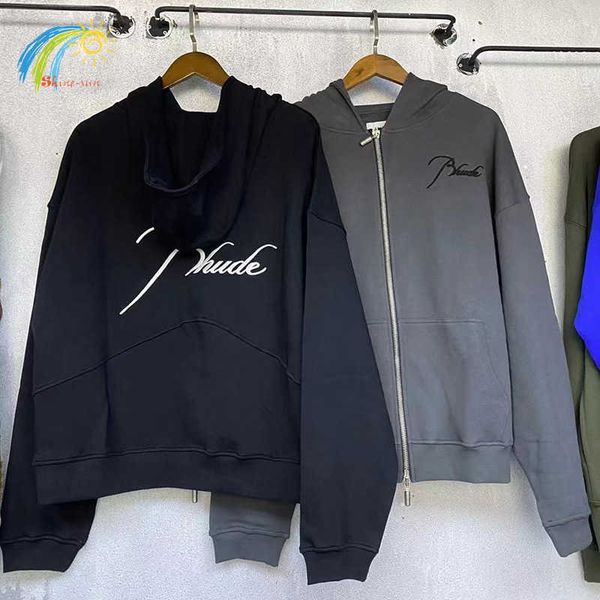 men's hoodies sweatshirts 2022fw heavy fabric capsule zip stitched zipper hoodie men women streetwear classic embroidered sweatshirts t, Black
men's hoodies sweatshirts 2022fw heavy fabric capsule zip stitched zipper hoodie men women streetwear classic embroidered sweatshirts t, Black