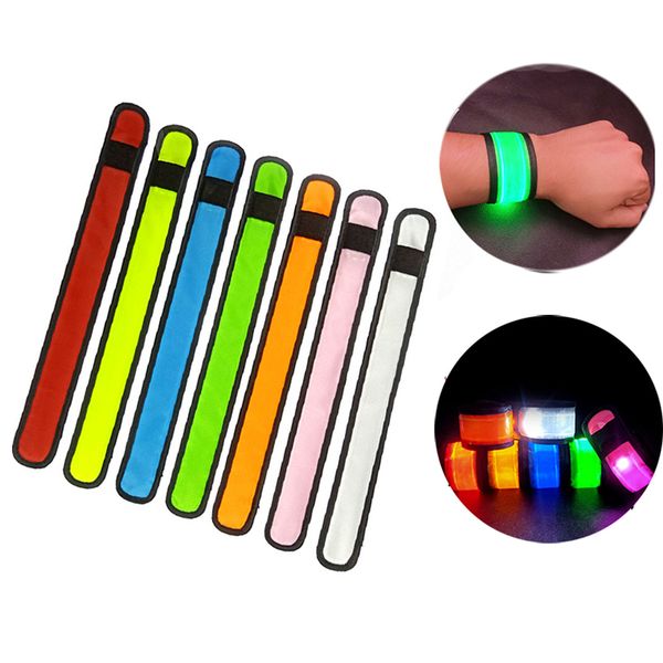 led luminous bracelet wrist band party bar atmosphere supplies slap snap bracelets, Silver
led luminous bracelet wrist band party bar atmosphere supplies slap snap bracelets, Silver