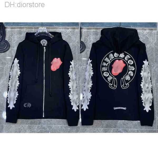 luxury classic men's heart sweatshirts brand ch designer chromes hoodie fashion men women horseshoe sanskrit loose zipper jacket pullov, Black
luxury classic men's heart sweatshirts brand ch designer chromes hoodie fashion men women horseshoe sanskrit loose zipper jacket pullov, Black