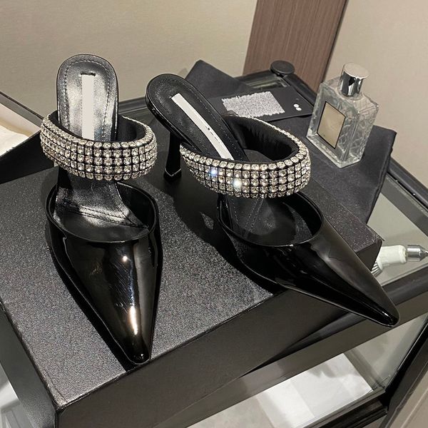 womens high heels formal shoes fine heels pointed rhindiamonds super flash sandals slippers casual walking party wedding banquet shoes fashi, Black
womens high heels formal shoes fine heels pointed rhindiamonds super flash sandals slippers casual walking party wedding banquet shoes fashi, Black