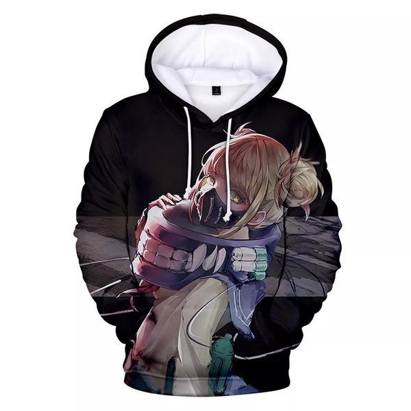 men's hoodies sweatshirts toga hoodie men women fashion casual 3d printed hooded anime my hero academia cosplay pullovers 230208, Black
men's hoodies sweatshirts toga hoodie men women fashion casual 3d printed hooded anime my hero academia cosplay pullovers 230208, Black