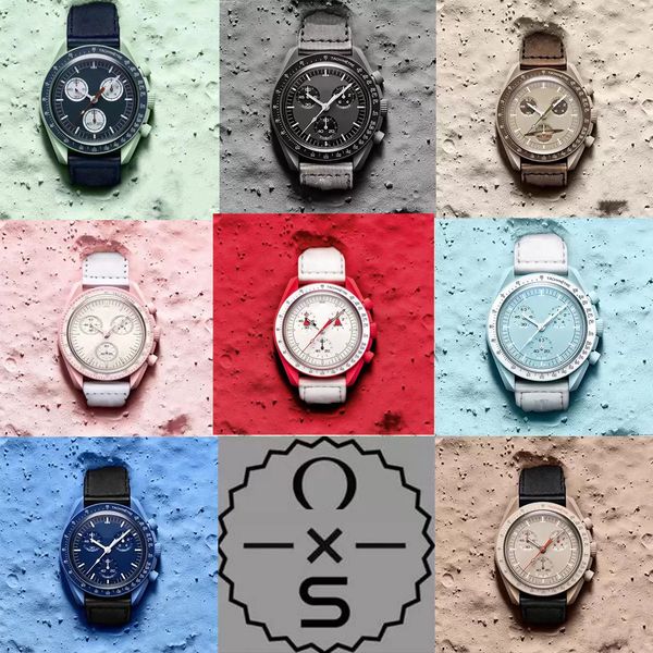 designer rolaxs watches 2023 bioceramic moonswatch quarz chronograph mens mission to mercury nylon luxury james montre de luxe limited editi, Slivery;black
designer rolaxs watches 2023 bioceramic moonswatch quarz chronograph mens mission to mercury nylon luxury james montre de luxe limited editi, Slivery;black