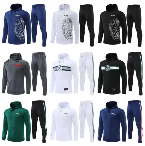 22 23 psgs soccer jerseys tracksuit maillots football jacket hoodie survetement 2022 2023 men kids kit training suit sets uniform enfants, Black
22 23 psgs soccer jerseys tracksuit maillots football jacket hoodie survetement 2022 2023 men kids kit training suit sets uniform enfants, Black