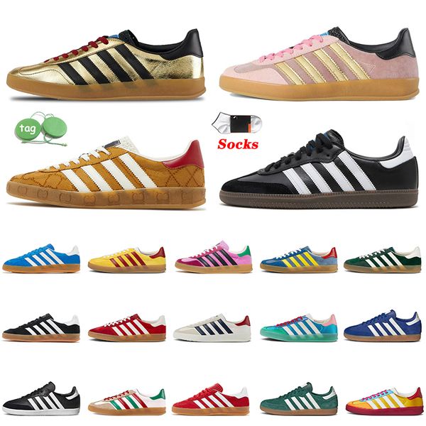 samba vegan gazelle sneakers sports designer casual shoes metallic gold pink velvet scarlet gum monogram men women sambas gazelles outdoor t, Black
samba vegan gazelle sneakers sports designer casual shoes metallic gold pink velvet scarlet gum monogram men women sambas gazelles outdoor t, Black