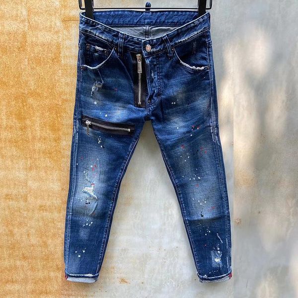 dsquare jeans d2 mens jeans denim straight true slim washed pants european style denim jeans decorated urban classic jeans oow pww vft, Blue
dsquare jeans d2 mens jeans denim straight true slim washed pants european style denim jeans decorated urban classic jeans oow pww vft, Blue