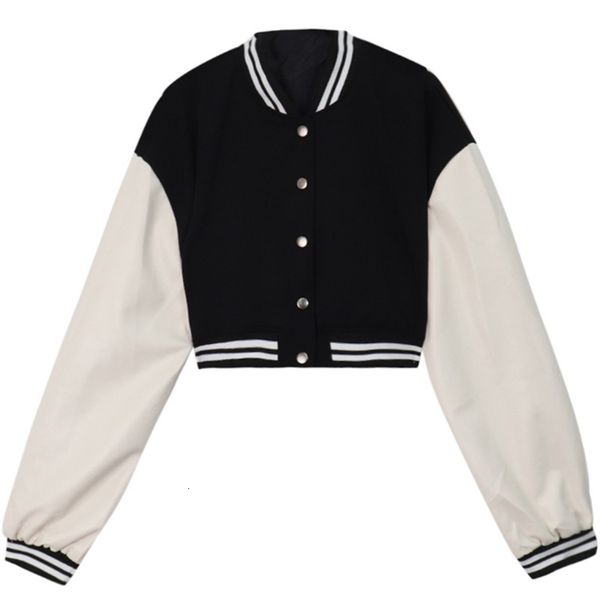 women s jacket bomber autumn winter fashion baseball uniform oversize coats student harajuku loose streetwear jacket 230208, Black;brown
women s jacket bomber autumn winter fashion baseball uniform oversize coats student harajuku loose streetwear jacket 230208, Black;brown