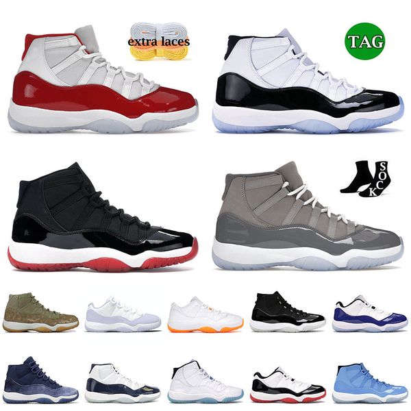 11 11s xi jumpman basketball shoes cherry high concord cool grey bred pantone metallic silver space jam mens women trainers sneakers big siz
11 11s xi jumpman basketball shoes cherry high concord cool grey bred pantone metallic silver space jam mens women trainers sneakers big siz