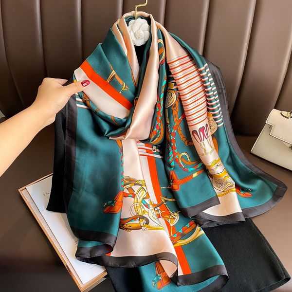 2023 fashion silk satin shawls for women headband horse print kerchief hijab scarves fermale square shawls and wraps neck scarfs 90x180cm, Blue;gray
2023 fashion silk satin shawls for women headband horse print kerchief hijab scarves fermale square shawls and wraps neck scarfs 90x180cm, Blue;gray