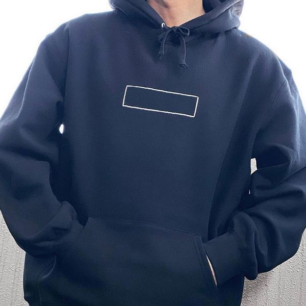 21fw chalk letter printed box hooded sweatshirt classic simple men women hoodies pullover casual high street fashion autumn winter sweater t, Black
21fw chalk letter printed box hooded sweatshirt classic simple men women hoodies pullover casual high street fashion autumn winter sweater t, Black