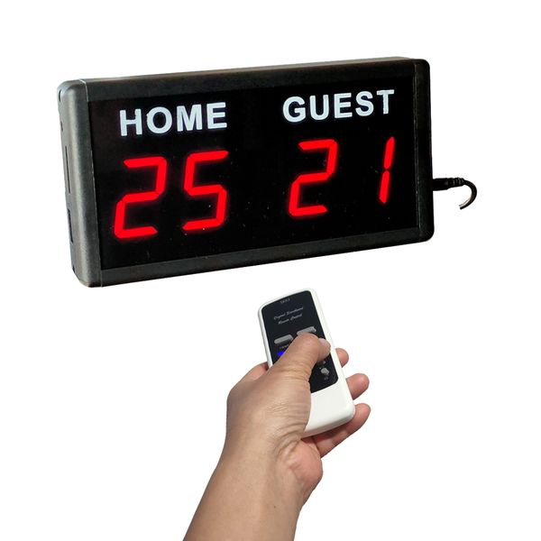 ping pong scoreboard, tablescore keeper for indoor games & sports, wireless remote control operation, keeping scores 0-99, table& wall mount
ping pong scoreboard, tablescore keeper for indoor games & sports, wireless remote control operation, keeping scores 0-99, table& wall mount