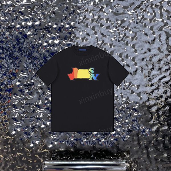 xinxinbuy men designer tee t shirt 23ss rainbow gradient print letter short sleeve cotton women white black xs-3xl, Black;brown
xinxinbuy men designer tee t shirt 23ss rainbow gradient print letter short sleeve cotton women white black xs-3xl, Black;brown