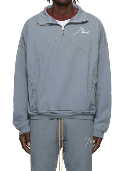 men's hoodies sweatshirts 23ss half zip embroidery splicing hoodies men women eu size 100 cotton sweatshirt fashion autumn winter vikin, Black
men's hoodies sweatshirts 23ss half zip embroidery splicing hoodies men women eu size 100 cotton sweatshirt fashion autumn winter vikin, Black