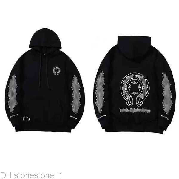luxury classic men's heart sweatshirts brand ch designer chromes hoodie fashion men women horseshoe sanskrit loose zipper jacket pullov, Black
luxury classic men's heart sweatshirts brand ch designer chromes hoodie fashion men women horseshoe sanskrit loose zipper jacket pullov, Black