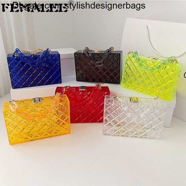 totes acrylic chain transparent box jelly handbags clear pvc women mini shoulder bolsas 2021 trendy lattice evening crossbody tote sac 0208v
totes acrylic chain transparent box jelly handbags clear pvc women mini shoulder bolsas 2021 trendy lattice evening crossbody tote sac 0208v
