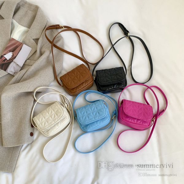children handbags 2023 kids diamond lattice quilted pu leather one shoulder bag fashion kids messenger lipsticks bags z0024, Black
children handbags 2023 kids diamond lattice quilted pu leather one shoulder bag fashion kids messenger lipsticks bags z0024, Black