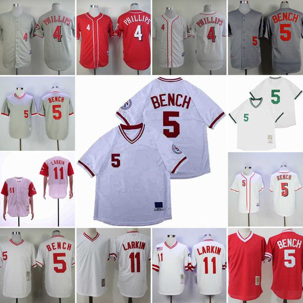 movie mitchell and ness baseball 5 johnny bench jerseys vintage stitched 11 barry larkin 4 brandon phillips jersey breathable sport white bl, Black
movie mitchell and ness baseball 5 johnny bench jerseys vintage stitched 11 barry larkin 4 brandon phillips jersey breathable sport white bl, Black