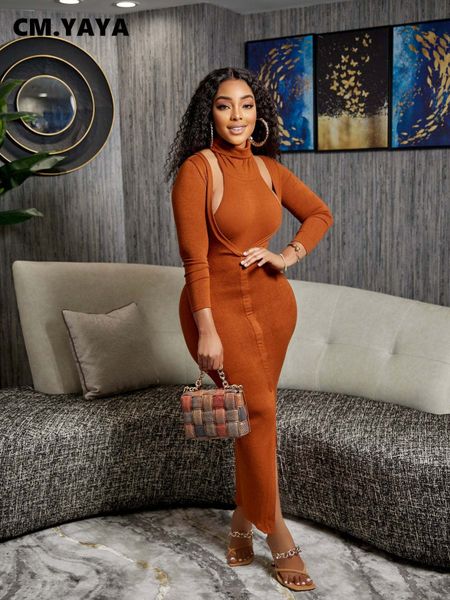 plus size dresses cm yaya fashion women knit ribbed long sleeve deep v neck bodycon midi maxi dress with turtleneck tank two 2 piece set 230, Black
plus size dresses cm yaya fashion women knit ribbed long sleeve deep v neck bodycon midi maxi dress with turtleneck tank two 2 piece set 230, Black