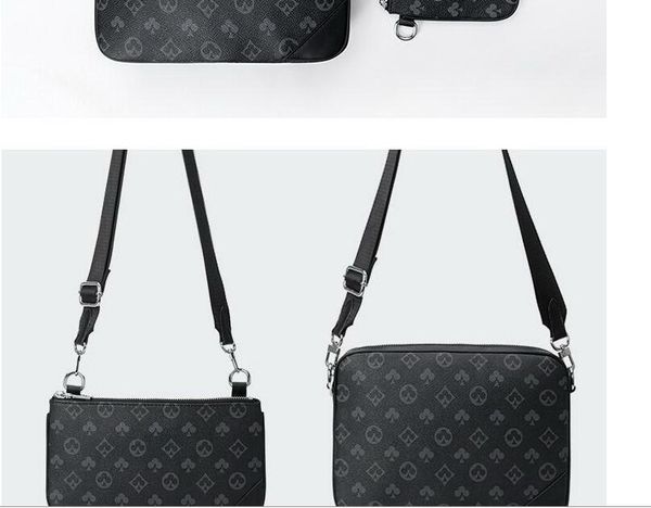 fashion designer crossbody bag wallets leather patchwork 3 pcs sets new men women handbag shoulder bags handbags bags wallet luxurys phone p
fashion designer crossbody bag wallets leather patchwork 3 pcs sets new men women handbag shoulder bags handbags bags wallet luxurys phone p
