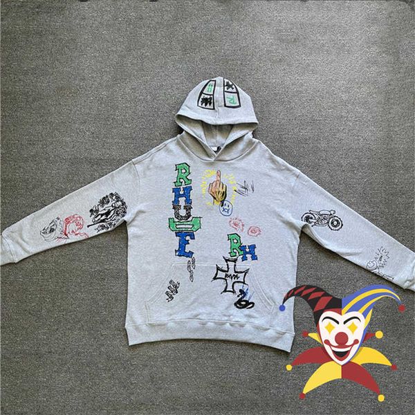 men's hoodies sweatshirts graffiti hoodie men women 1 1 heavy fabric hand painted pullovers sweatshirts t230111, Black
men's hoodies sweatshirts graffiti hoodie men women 1 1 heavy fabric hand painted pullovers sweatshirts t230111, Black