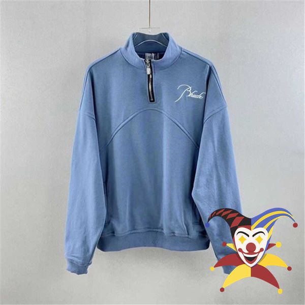 men's hoodies sweatshirts stand collar half zipper sweatshirts men women version embroidered hoodie loose pullover t230111, Black
men's hoodies sweatshirts stand collar half zipper sweatshirts men women version embroidered hoodie loose pullover t230111, Black