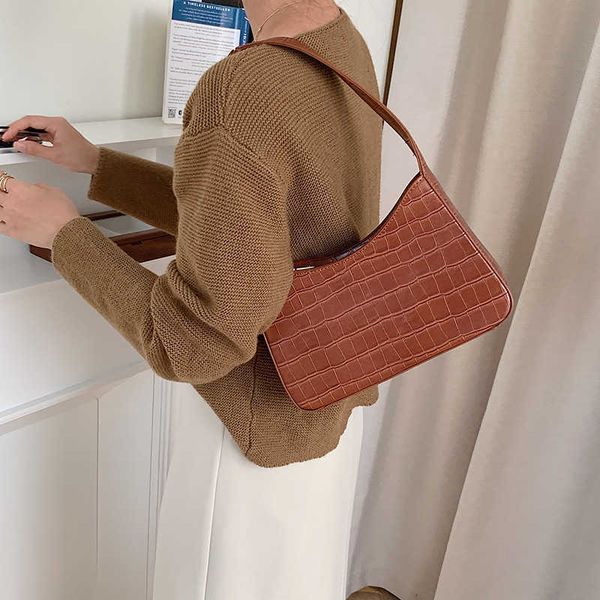 shoulder bags korean version of western-style handbag autumn and winter new alligator pattern women's underarm advanced feeling shoulde
shoulder bags korean version of western-style handbag autumn and winter new alligator pattern women's underarm advanced feeling shoulde