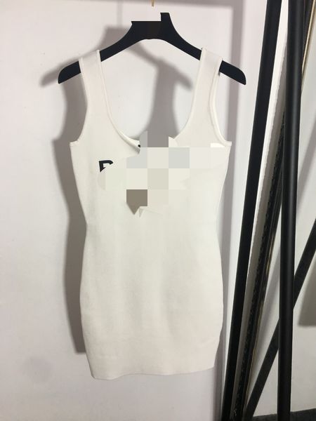 203 2023 spring summer women sweater sleeveless crew neck white striped pullover womens meiyi, White;black
203 2023 spring summer women sweater sleeveless crew neck white striped pullover womens meiyi, White;black