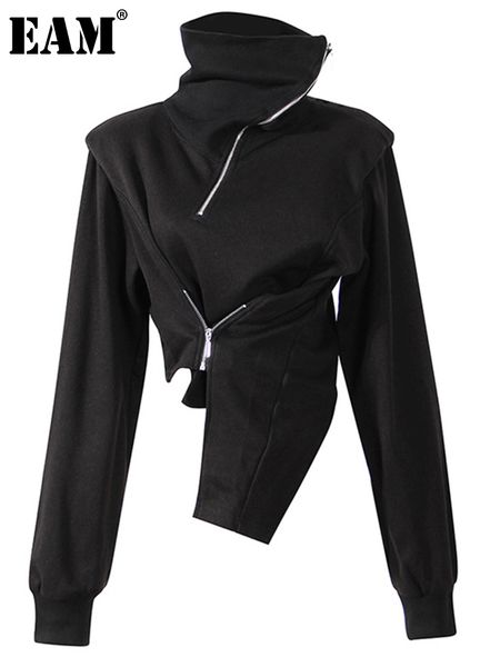 womens hoodies sweatshirts eam loose fit black zipper irregular sweatshirt turtleneck long sleeve women big size fashion spring autumn 1de33
womens hoodies sweatshirts eam loose fit black zipper irregular sweatshirt turtleneck long sleeve women big size fashion spring autumn 1de33