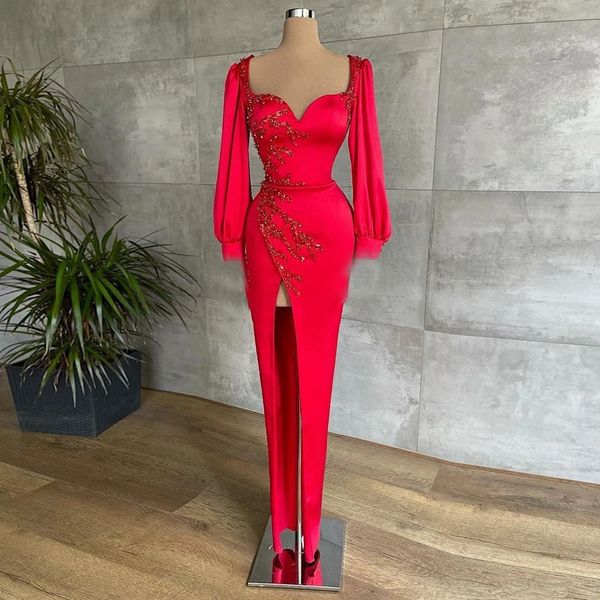 party dresses charming red women formal evening split front applique beads long sleeves sweet 2023 prom gowns lady night 230208, White;black
party dresses charming red women formal evening split front applique beads long sleeves sweet 2023 prom gowns lady night 230208, White;black