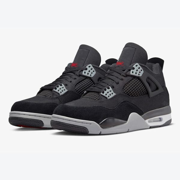 original quality jumpman 4 black canvas basketball shoes iv 4s black and light steel designer sports sneakers size us5.5-13
original quality jumpman 4 black canvas basketball shoes iv 4s black and light steel designer sports sneakers size us5.5-13