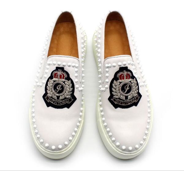 handmade white embroidery rivets mens shoes genuine leather platform casual shoes men loafers, Black
handmade white embroidery rivets mens shoes genuine leather platform casual shoes men loafers, Black