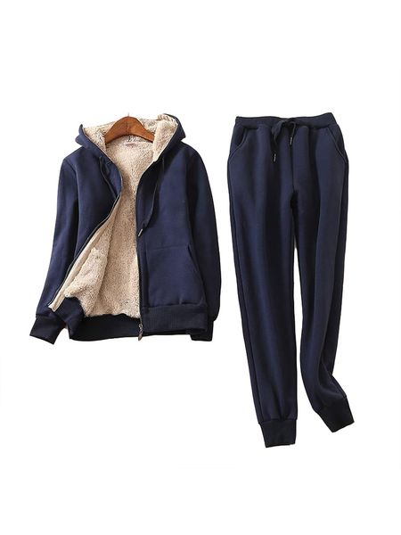 women's two piece pants winter warm suit 2 tracksuit long sleeve thicken hooded sweatshirts cashmere sports suits clothes 230208, White
women's two piece pants winter warm suit 2 tracksuit long sleeve thicken hooded sweatshirts cashmere sports suits clothes 230208, White