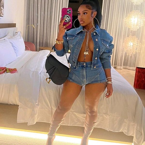women's tracksuits denim jacket shorts two piece pant set y2k streetwear fashion outfits jeans jackets crop coats 2 pieces set 230208, Gray
women's tracksuits denim jacket shorts two piece pant set y2k streetwear fashion outfits jeans jackets crop coats 2 pieces set 230208, Gray