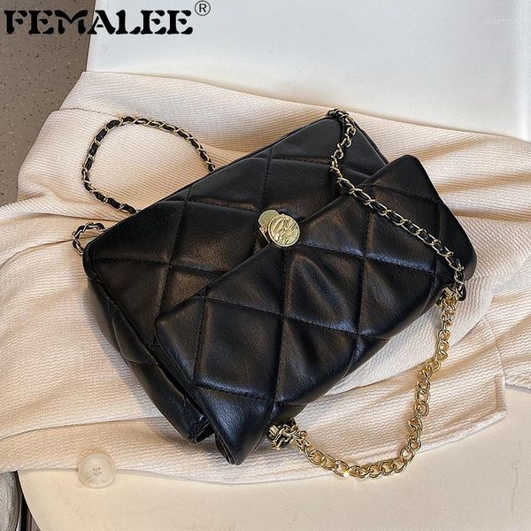 shoulder bags quilted simple designer black crossbody for women casual female bag pu leather ladies plaid messenger
shoulder bags quilted simple designer black crossbody for women casual female bag pu leather ladies plaid messenger