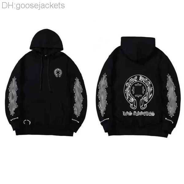 luxury classic men's heart sweatshirts brand ch designer chromes hoodie fashion men women horseshoe sanskrit loose zipper jacket pullov, Black
luxury classic men's heart sweatshirts brand ch designer chromes hoodie fashion men women horseshoe sanskrit loose zipper jacket pullov, Black