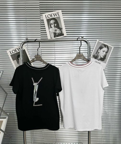 brand 2023 early spring new design fashion brand high letter short sleeve t-shirt casual lazy style top, White;black
brand 2023 early spring new design fashion brand high letter short sleeve t-shirt casual lazy style top, White;black