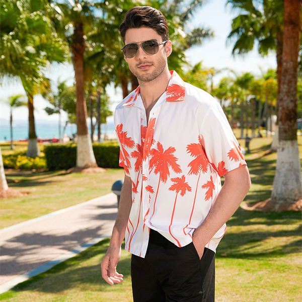 summer hawaii broken flowers shirts for men vacation sandy beach short sleeve lapel youth single breasted casual loose shirt cs08, White;black
summer hawaii broken flowers shirts for men vacation sandy beach short sleeve lapel youth single breasted casual loose shirt cs08, White;black