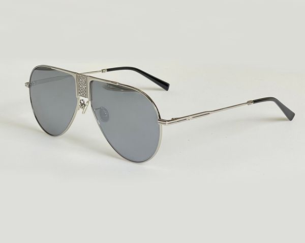 silver metal/silver mirror pilot sunglasses for men fashion designer sunglasses uv400 protection eyewear with box, White;black
silver metal/silver mirror pilot sunglasses for men fashion designer sunglasses uv400 protection eyewear with box, White;black