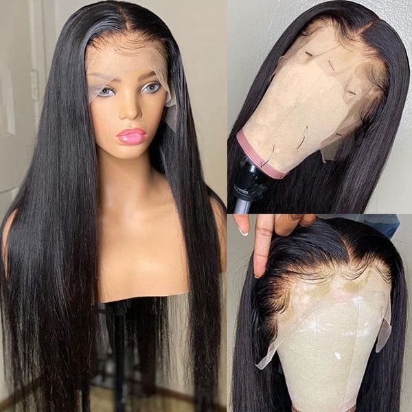 13x4x1 virgin hair transparent t-part lace front wig straight 150% density, Black;brown
13x4x1 virgin hair transparent t-part lace front wig straight 150% density, Black;brown