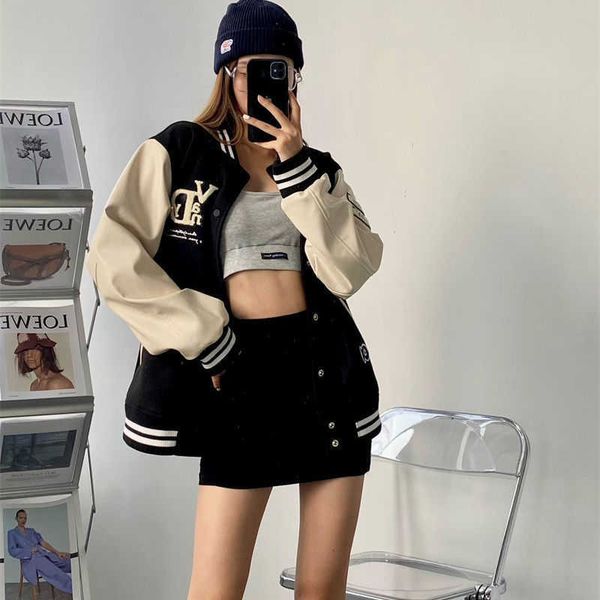 men's jackets vand coats the baseball uniform pink leisure casual women bomber leather embroidery high street vibe vqkb, Black;brown
men's jackets vand coats the baseball uniform pink leisure casual women bomber leather embroidery high street vibe vqkb, Black;brown