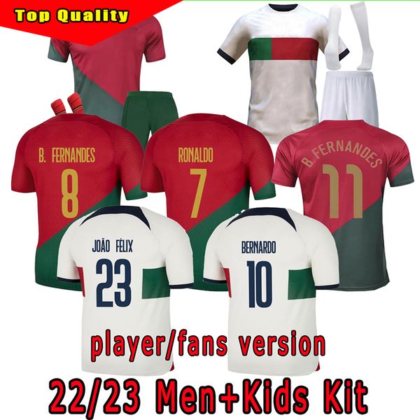 2022 portugal soccer jerseys t shirt 23 joao felix ruben dias football shirt bernardo b. fernandes ronaldos andre silva camisa de futebol jo, White;black
2022 portugal soccer jerseys t shirt 23 joao felix ruben dias football shirt bernardo b. fernandes ronaldos andre silva camisa de futebol jo, White;black