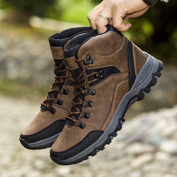 fashion snow boots men winter waterproof ankle hunting boots hiking boots outdoor plush working mens shoes botas hombre, Black
fashion snow boots men winter waterproof ankle hunting boots hiking boots outdoor plush working mens shoes botas hombre, Black
