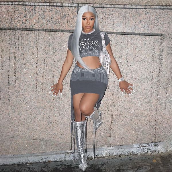 two piece dres skirt sets summer crop graphic y2k tees streetwear 2 s set sweatshirt clothing outfit mini 230208, White
two piece dres skirt sets summer crop graphic y2k tees streetwear 2 s set sweatshirt clothing outfit mini 230208, White