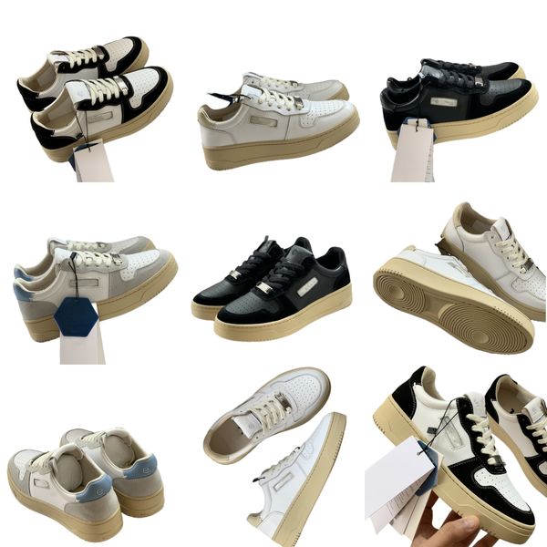 men low retro shoes woman leather ept sneakers flat-bottom travel white shoe stitching brown lace up couple leathers lining rubber sole with, Black
men low retro shoes woman leather ept sneakers flat-bottom travel white shoe stitching brown lace up couple leathers lining rubber sole with, Black