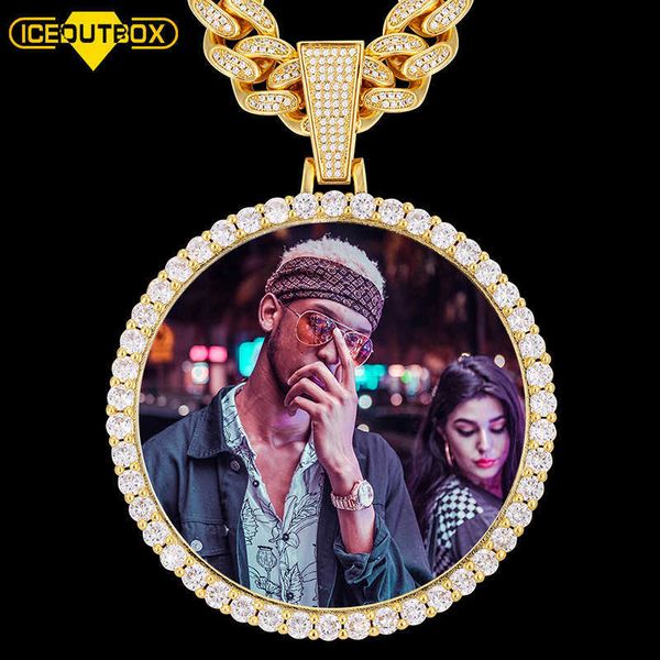 pendant necklaces new oversize big round custom picture neckle personality men's hip hop jewelry exaggeration rap style cubic zirconia, Silver
pendant necklaces new oversize big round custom picture neckle personality men's hip hop jewelry exaggeration rap style cubic zirconia, Silver